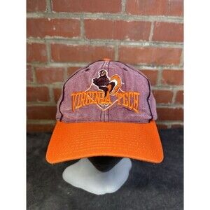 Vintage 80s Virginia Tech University Hokies Snapback Hat The Game Made In USA